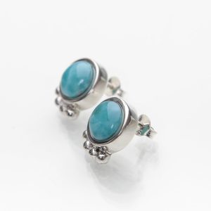 Larimar Studs